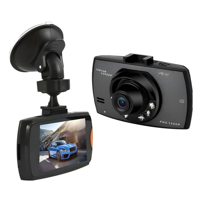 Cámara Para Auto Full Hd Ángulo 120° Pantalla 2.4