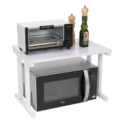 Mueble Organizador Para Microondas , 1 Estante, Metal Madera