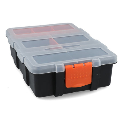 Caja Organizadora Para Herramientas 22 X 15 Cm Tl32163 Negro