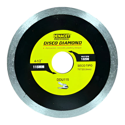 Disco Para  Ceramica De 115mm Denacet C