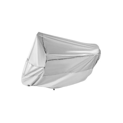 Funda Lona Cubre Moto Impermeable Anti Lluvia Polvo Uv  Xl Gris