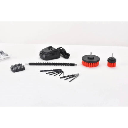 Taladro Atornilador Inalambrico 20v Equus Bolso S Color Rojo Rojo