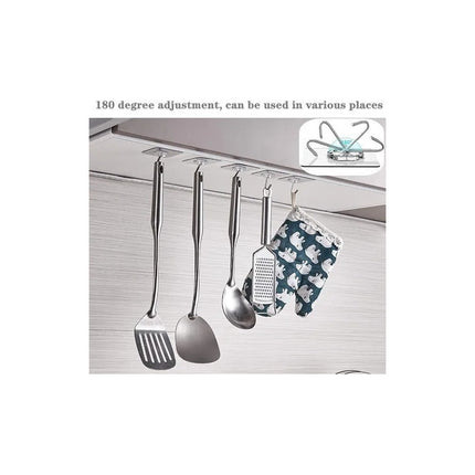 Gancho De Pared Portatil  Adhesivo Hasta 15 Kg X5 Unidades