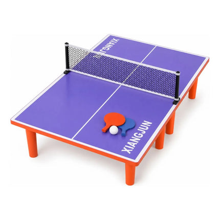 Mesa De Ping Pong De Madera Con Accesorios 60x30x10.7cm V