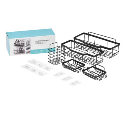 Organizador Adhesivo 5 En 1 Acero Inoxidable X