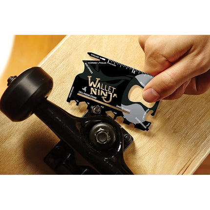 Tarjeta Multiuso De Bolsillo 18 Herramienta En1 Ninja Wallet