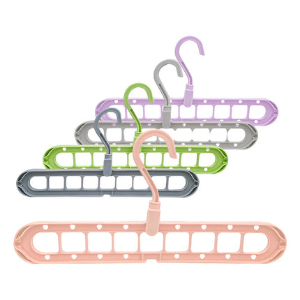 Colgador Magic Para 9 Perchas 2 Posiciones Giratorio