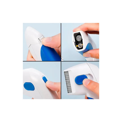 Cepillo Peine Para Mascotas Mata Pulgas Garrapata V