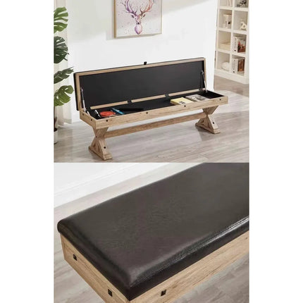 Mesa De Pool 3 En 1 + Ping Pong + Mesa Con 2 Bancos Madera