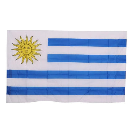 Bandera De Uruguay 60 X 100 Cm St23276 Blanco Y Celeste