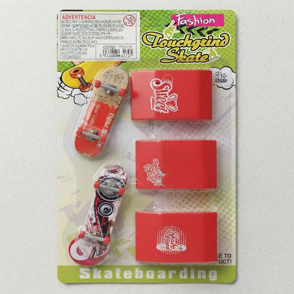 Mini Skate Con Rampas 5pcs. Ty363172 V
