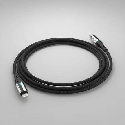 Cable Reforzado De Carga Rapida Ligthing A Tipo C Negro