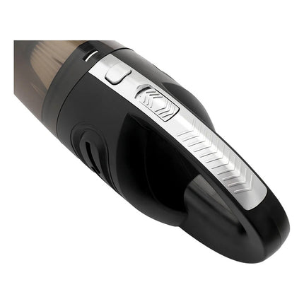 Aspiradora Portátil Para Auto Con Accesorios Y Cable Usb Gris