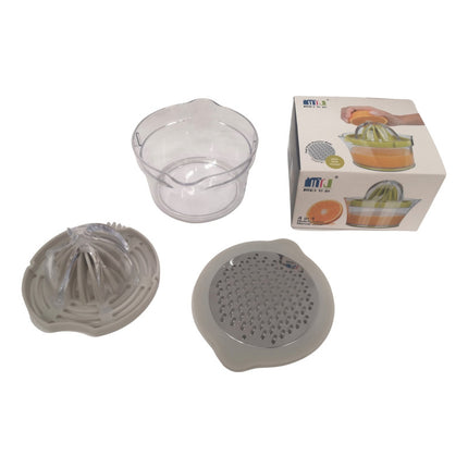 Exprimidor De Acrílico Con Rallador En Caja Medida: 10x8cm V