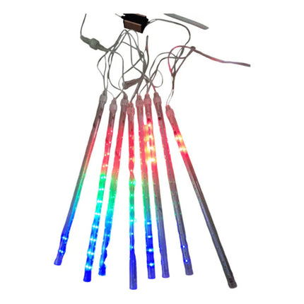 Guia De Luces Luvia De Colores Rgb X5 30cm Colores