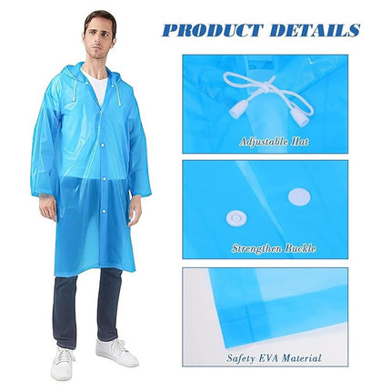 Capa Pilot De Lluvia Unisex Azul Azul