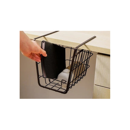 Estante Organizador Colgante De Metal Debajo De Mesa Estante