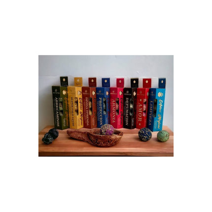 Incienso Sahumerio Esferas Orgánicas X4  Aromanza V