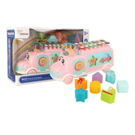 Xylophon Didáctico Camioneta Con Accesorios 24 X 12 X 8 Cm