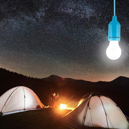 Lampara Led A Pilas - Ideal Apagón Roperos Fiestas Y Camping Blanco Blanca