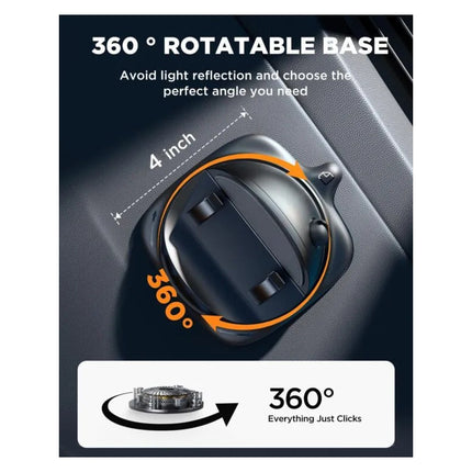 Soporte Para Celular Inteligente  360 Grados Negro