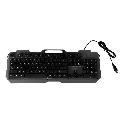Teclado Gamer Símil Mecánico K-568 Negro 1