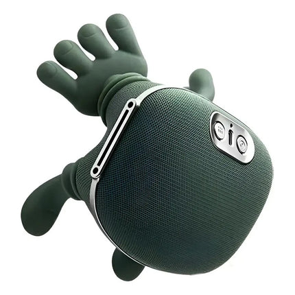 Masajeador Cervical Manos Recargable Verde Verde Oscuro