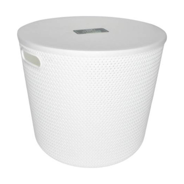 Canasto Organizador Con Tapa 36x31cm X