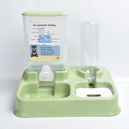 Dispensador De Alimento Y Agua Para Mascotas Nuevo  Varios