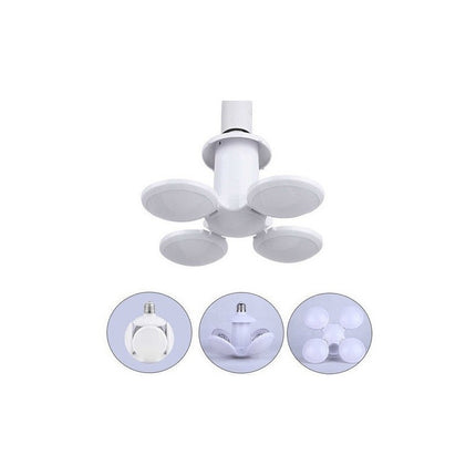 Lámpara Led 72w Articulada De Pelota A Flor E27 N/a