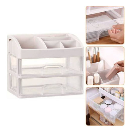Organizador Plástico Con Cajones 33x29x23cm