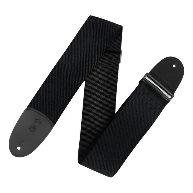 Correa Para Guitarra Y Bajo Regulable Reforzada Color Negro Negro V