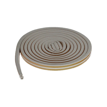 Burlete Pvc 6 Metros Tipo D