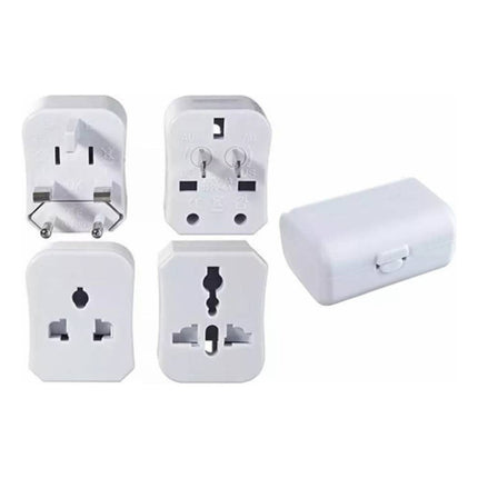 Adaptador Ficha Universal Treqa Para Viaje Seguridad Niños