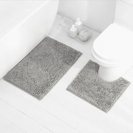 Set De Alfombras De Baño 2pcs. Peludas