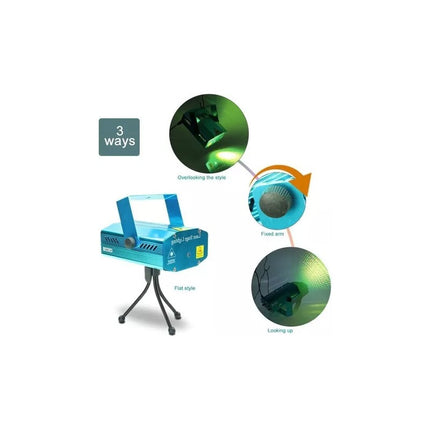 Laser 5 En 1, Proyector Led Auto Rítmico, Para Discotecas
