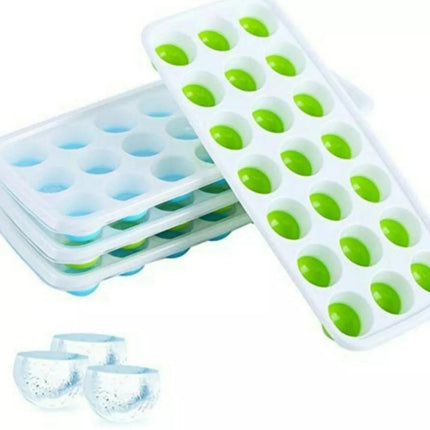 Molde Bombones Hielera Silicona 2 En 1 Hielo Ideal P/botella Negro