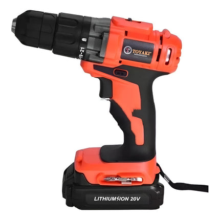 Taladro Atornillador Desatornillador Inalambrico 20v Toyaki