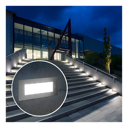 Luz Para Escalera Led  17x17cm