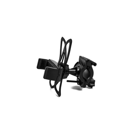 Soporte Bicicleta/moto Para Celular Con Agarre Silicona Adic Negro