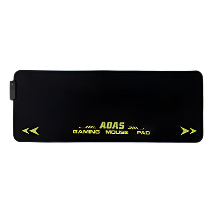 Mousepad Gamer Pc Con Luz Led Rgb Usb S4000 Negro Fnatic