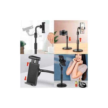 Soporte De Celular Mesa Escritorio Con Base Altura Regulab