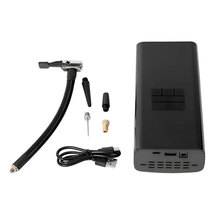 Compresor De Aire Portatil A Batería Inflador 5289 Negro