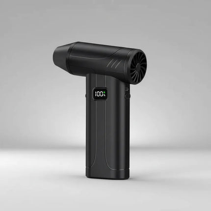 Mini Soplador Potente 6000 Mah Luz Led X9-1 Negro