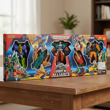 Set De Robots Transformables 5pcs Ty372940b A