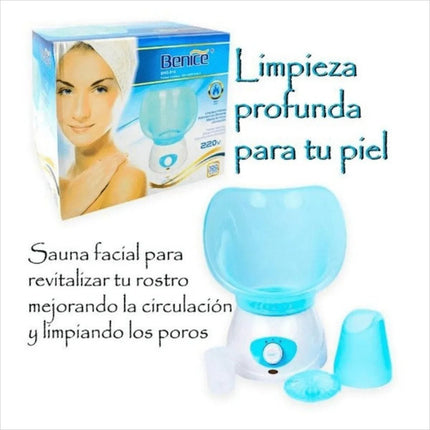 Vaporizador Facial/nasal Limpiador Cutis Ptos Negros Sauna