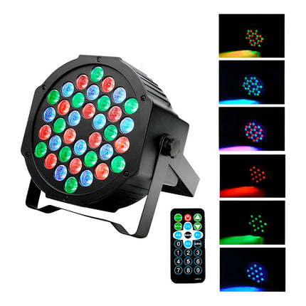 Foco De Luz 36 Led Rgb Dmx Audioritmico Con Control