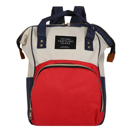 Bolso Mochila Maternal Multicolor 40x26x14cm Multicolor S