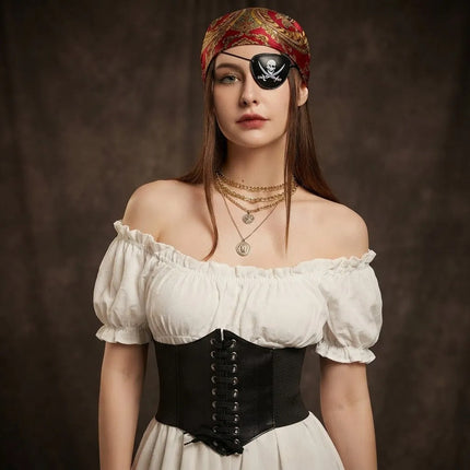 Set De Disfraz Pirata Para Mujer Pirata Unico