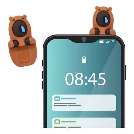 Accesorio Sorpresa De Capibara Carpincho Para Celular